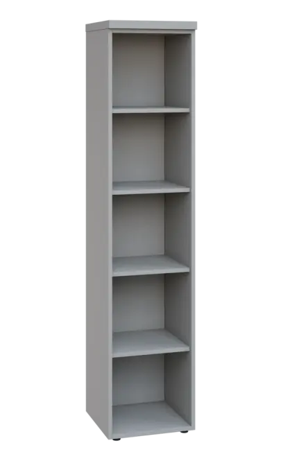 SIN 5 - 4N kancelářská skříň, nika, 1820x400x400, šedá